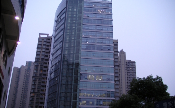 AIA 上海ビームペインティング　屋外広告映像